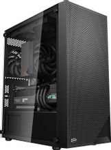 Корпус mATX PCCOOLER C3B310 BK,  черный