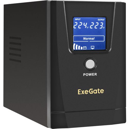 ИБП EXEGATE Power Smart ULB-500.LCD.AVR.2SH, 500ВA [ex294613rus]