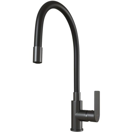 Смеситель для кухни (мойки) MIXLINE Стандарт А 556597, графит [МЛ33-098Г/ML33-098GR]
