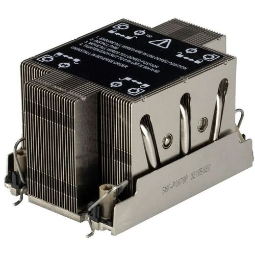 Радиатор Supermicro SNK-P0078P 2U Passive CPU HS for X12 Whitley and Cedar Island Platforms (SNK-P0078P)