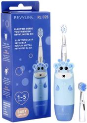 Электрическая зубная щетка REVYLINE RL025, цвет: голубой