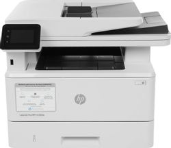 МФУ лазерное HP LaserJet Pro 4103fdn черно-белая печать, A4, белый