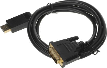 Кабель-переходник видео DisplayPort (m) - DVI (m), 2м, черный