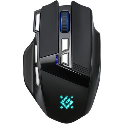 Мышь беспроводная Defender Knight GM-885, игровая, радио, оптическая, USB, 3200dpi, черный [52885]