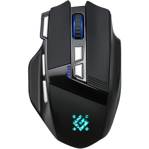 Мышь беспроводная Defender Knight GM-885, игровая, радио, оптическая, USB, 3200dpi, черный [52885]