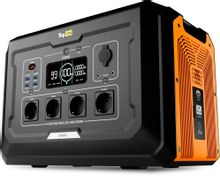 Изображение товара Электростанция портативная TopON TOP-X2500 640000mAh 16A QC3.0/PD2.0 6xUSB черный/оранжевый (103504)