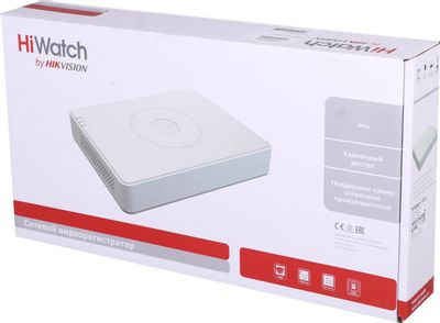 Видеорегистратор NVR (сетевой) HIWATCH DS-N208P(C) – купить в Ситилинк ...