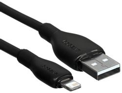 Изображение товара Кабель BASEUS P10376301112-02, Lightning (m) - USB (m), 1м, 2.4A, черный Изображение товара Кабель BASEUS P10376301112-02, Lightning (m) - USB (m), 1м, 2.4A, черный