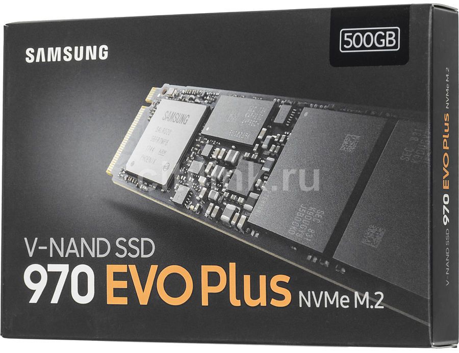 Обзор товара sSD накопитель Samsung 970 EVO Plus MZ-V7S500BW 500ГБ, M.2 ...