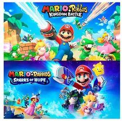Изображение товара Игра Nintendo Mario + Rabbids Double Pack, для Nintendo Switch, регион: Европа, английская версия Изображение товара Игра Nintendo Mario + Rabbids Double Pack, для Nintendo Switch, регион: Европа, английская версия