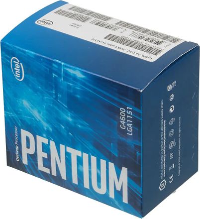 Процессор Intel Pentium Dual-Core G4600, LGA 1151,  BOX [bx80677g4600 s r35f]