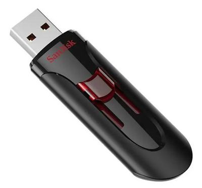 Флешка USB Sandisk Cruzer Glide 32ГБ, USB3.0, черный [sdcz600-032g-g35]
