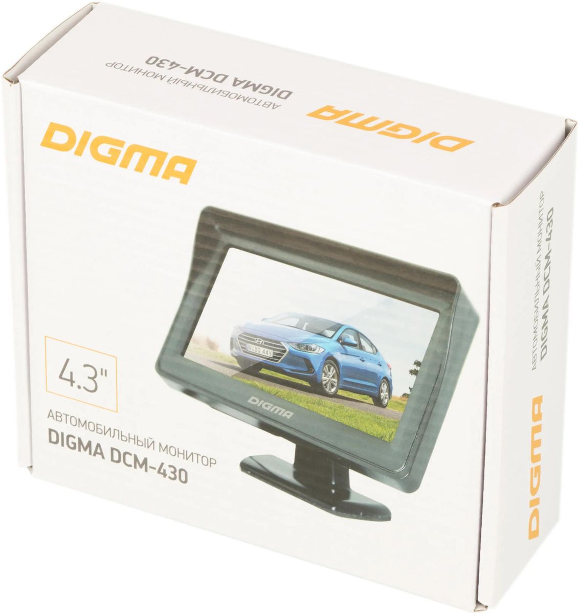 Автомобильный монитор Digma DCM-430 – купить в Ситилинк | 480629