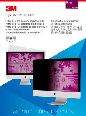 Экран защиты информации 3M PFMAP002 для монитора Apple iMac 27", 16:9, черный [7000059592]