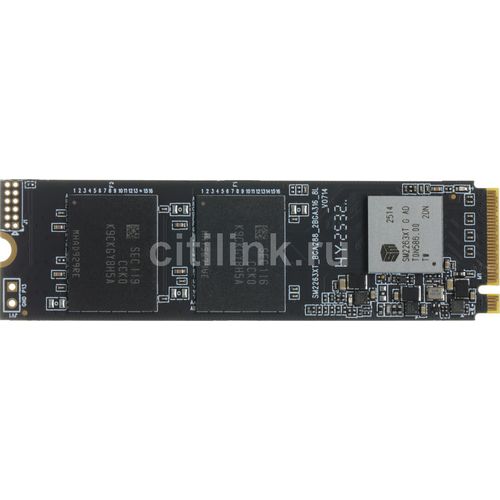 SSD накопитель Digma Mega S3 DGSM3256GS33T 256ГБ, M.2 2280, PCIe 3.0 x4, NVMe, M.2, rtl