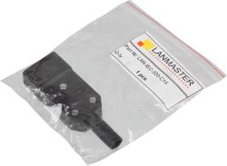 Вилка LanMaster LAN-IEC-320-C14,  IEC 60320 C14 10A 250V black
