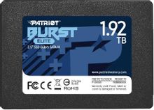 Изображение товара SSD накопитель Patriot Burst Elite PBE192TS25SSDR 1.92ТБ, 2.5", SATA III,  SATA