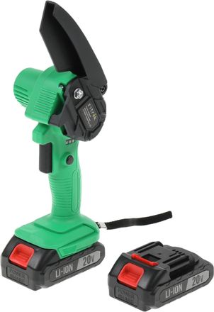 Цепная пила ZITREK GreenSaw 20,  аккумуляторная,  20В,  1.5Ач,  с двумя аккумуляторами [082-1850]