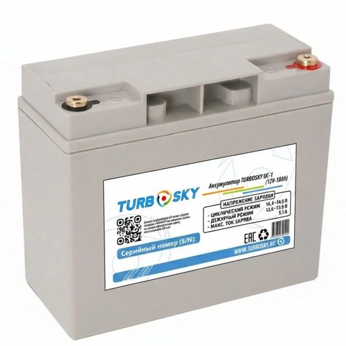 Аккумуляторная батарея TURBOSKY UC-1 для ИБП, 12В, 17Ач