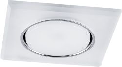 Точечный светильник FERON CD5022, 15Вт, патрон GX53 х 1шт, точечный, на потолок, хром