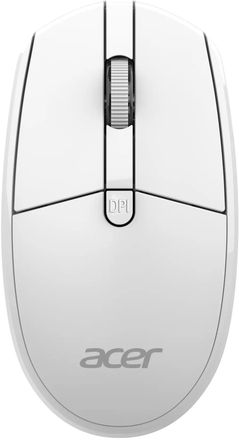 Мышь беспроводная Acer OMR408, радио, оптическая, USB, 1600dpi, белый [zl.mceee.02y]