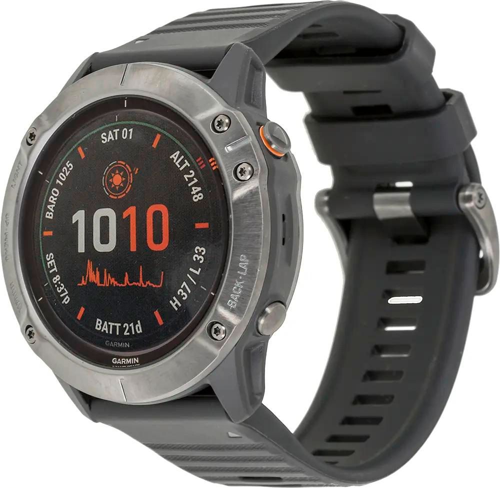 Fenix 6x pro titanium hot sale