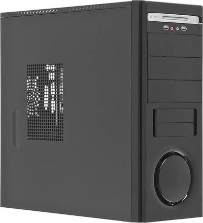 Корпус ATX LinkWorld 316-21, Midi-Tower, без БП, черный