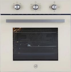 Духовой шкаф газовый MBS DG-604IV,  62л,  стекло бежевое