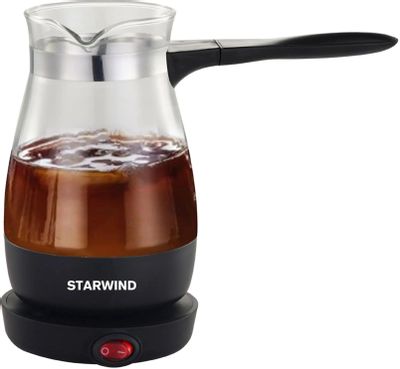 Кофеварка StarWind STG6053,  электрическая турка,  черный