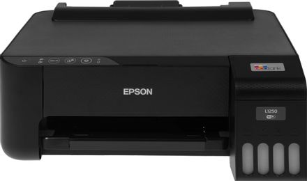 Принтер струйный Epson L1250 цветная печать, A4, с СНПЧ, черный [c11cj71405/403/402]