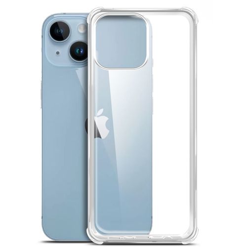 Чехол (клип-кейс) BORASCO Bumper Case, для Apple iPhone 14 Plus, противоударный, прозрачный [70826]