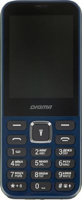 Сотовый телефон Digma Linx C281,  синий