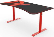 Стол игровой AROZZI ARENA-RED, МДФ, красный и черный