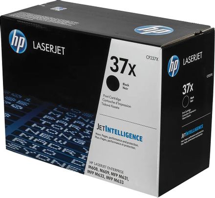 Картридж HP 37X, черный / CF237X