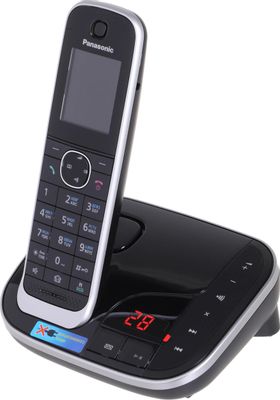 Радиотелефон Panasonic KX-TGJ320RUB,  черный
