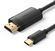 Изображение товара Кабель VENTION CRIBH,  USB Type-C (m) (прямой) -  HDMI (m) (прямой),  GOLD ,  2м,  черный