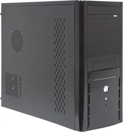 Корпус ATX CaseCom Texconn 3370A, Midi-Tower, без БП,  черный [kl-3370]