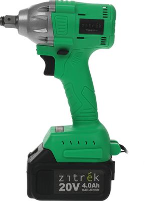 cr２ Ударный гайковерт ZITREK Crusher 20-Li, 4Ач, с двумя