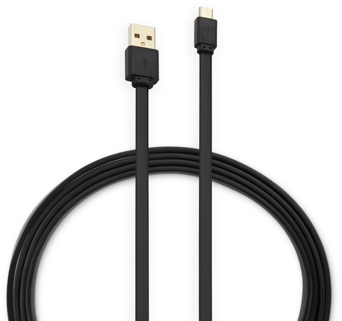 Обзор товара кабель Buro micro USB (m) - USB (m), 1м, плоский, 2A, черный  [bhp microusb 1m flat] (409281) в интернет-магазине СИТИЛИНК