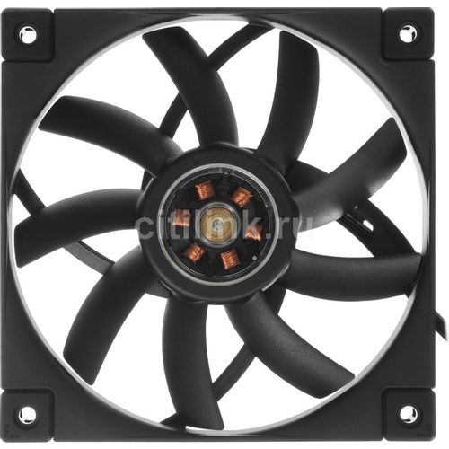 Вентилятор DeepCool FT12 Slim 120мм, 4-pin, 1850об/мин, 25.6 дБ, черный, Ret [r-ft12slim-bkwpn1-g]