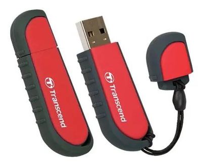 Флешка USB Transcend Jetflash V70 16ГБ, USB2.0, красный и черный [ts16gjfv70]