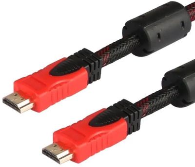 Кабель соединительный аудио-видео PREMIER 5-813R,  HDMI (m)  -  HDMI (m) ,  ver 1.4,  20м, ф/фильтр,  черный/красный [5-813r 20.0]