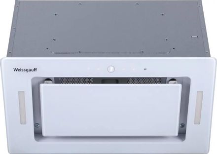 Встраиваемая вытяжка WEISSGAUFF Aura 1200 Remote, управление сенсорное, белый [424922]