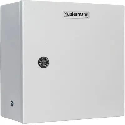 Шкаф Mastermann 11У+ для уст.мод.устр. навесной 300мм 220мм 300мм 2шт металл IP66 серый антивандальн