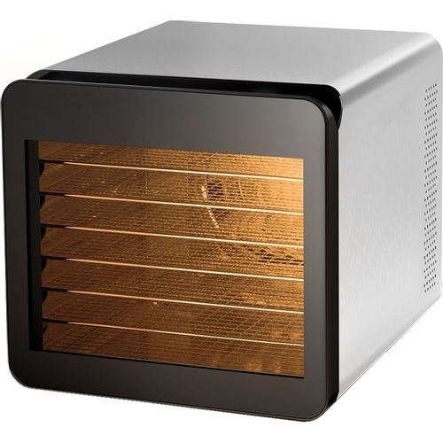 Сушилка для овощей и фруктов BQ FD1006, черный/стальной, 21шт