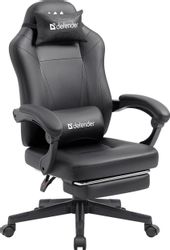 Изображение товара Игровое кресло Defender Cruiser из экокожи с регулировкой и подлокотниками Изображение товара Игровое кресло Defender Cruiser из экокожи с регулировкой и подлокотниками