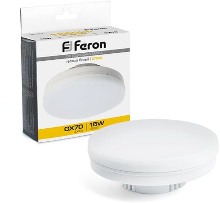 Упаковка ламп LED FERON GX70,  таблетка, 15Вт, LB-472, 10 шт. [48303-10]