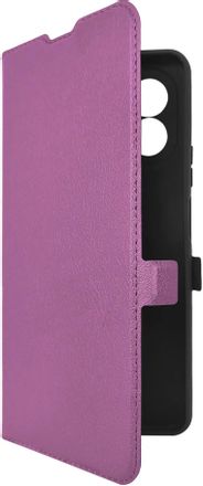Чехол (флип-кейс) BORASCO Book Case, для Tecno Pova 7 Neo, фиолетовый [75467]