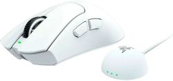 Мышь беспроводная Razer DeathAdder V4 Pro, USB, белый