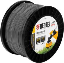 Изображение товара Леска для садовых триммеров DENZEL 96814 2.7мм 202м